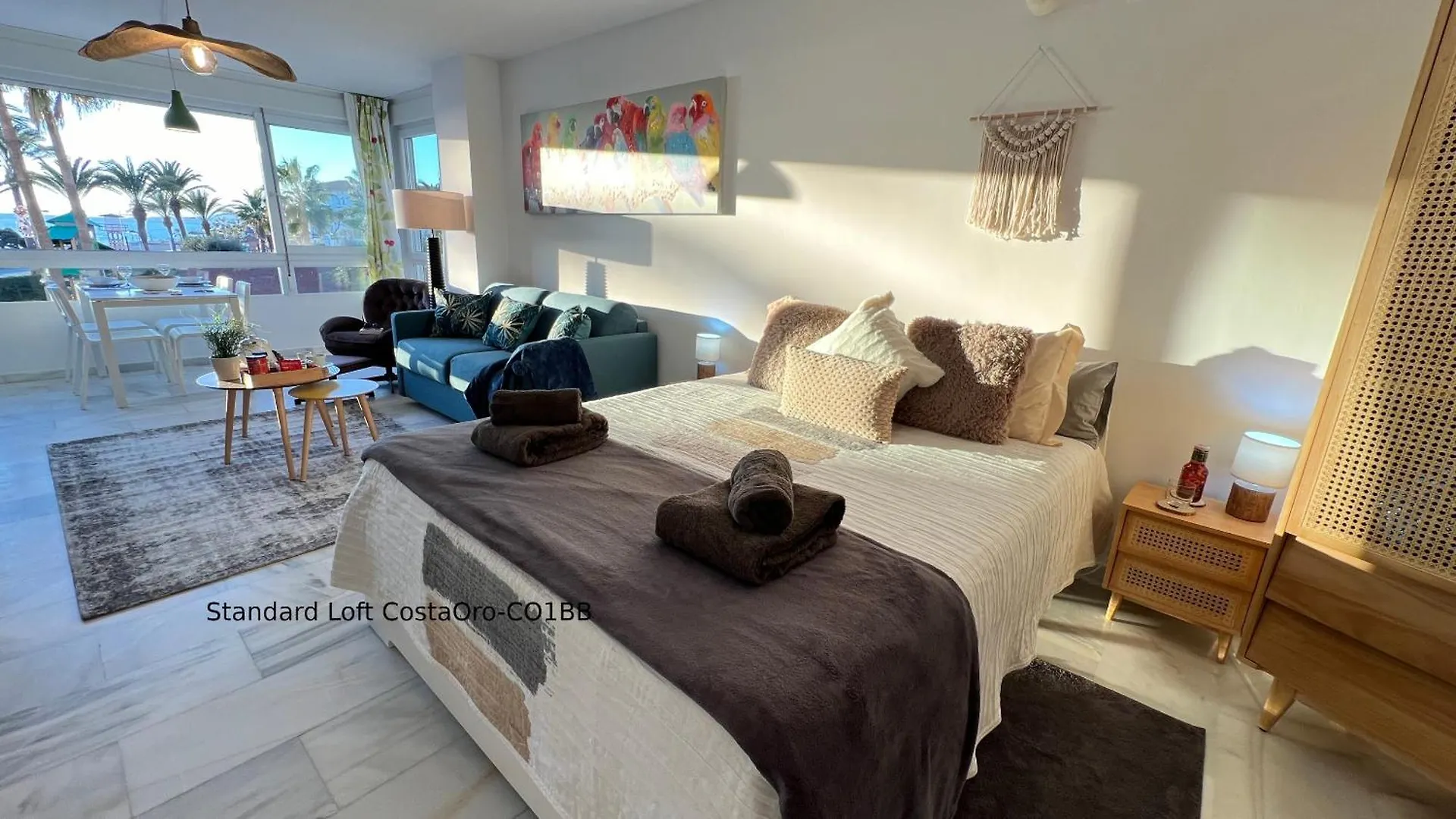 Loft-Studio CostaOro-1BB ó Apart 1 Bed CostaOro-1BA Seafront Torrox 0*,  España