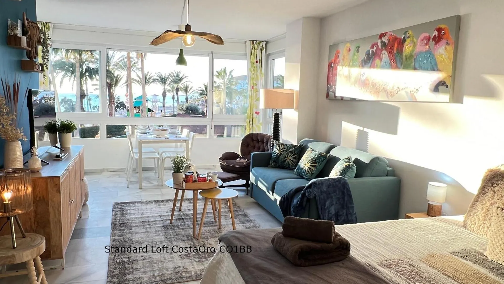 Loft-Studio CostaOro-1BB ó Apart 1 Bed CostaOro-1BA Seafront Torrox Apartamento