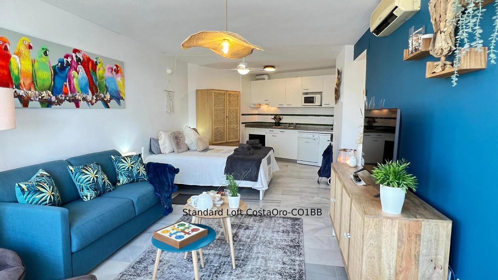 Loft-Studio CostaOro-1BB ó Apart 1 Bed CostaOro-1BA Seafront Torrox Apartamento