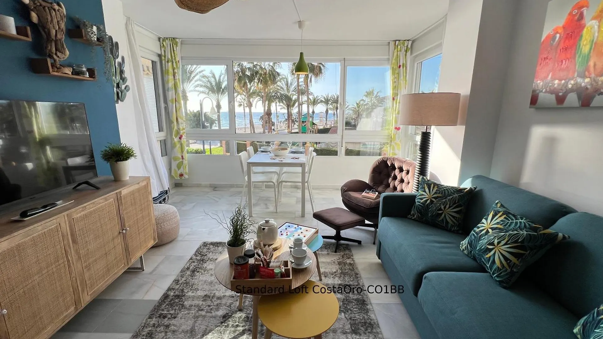Loft-Studio CostaOro-1BB ó Apart 1 Bed CostaOro-1BA Seafront Torrox España