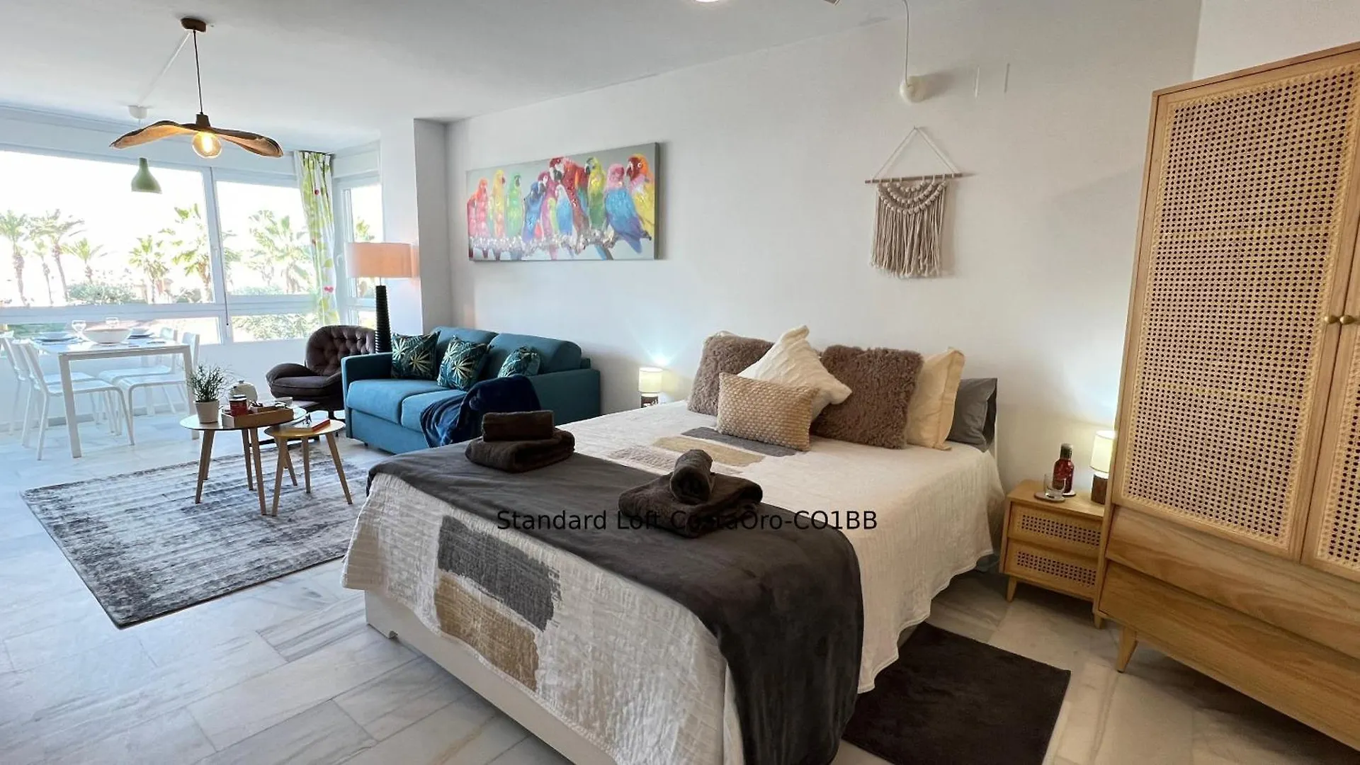 Loft-Studio CostaOro-1BB ó Apart 1 Bed CostaOro-1BA Seafront Torrox Apartamento